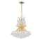 Cwi Lighting Princess 8 Light Down Chandelier With Gold Finish 8012P20G - alternate 1